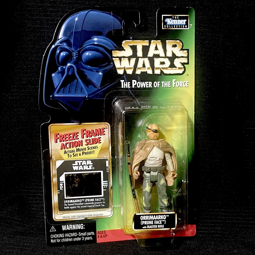 1998  Star Wars ORIRIMAARKO (PRUNE FACE) 3.75” Freeze Frame Figure